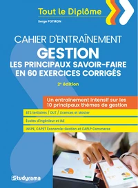 Gestion : les principaux savoir-faire en 60 exercices corrigés
