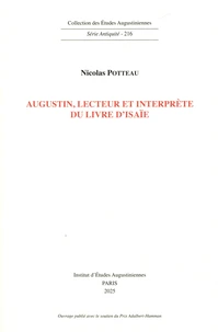 Augustin, lecteur et interprète du livre d'Isaïe