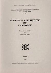 Nouvelles inscriptions du Cambodge