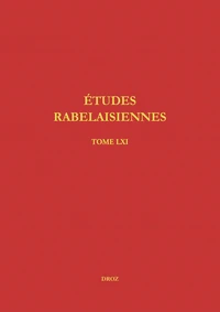 Etudes rabelaisiennes