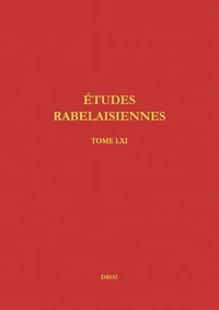 Etudes rabelaisiennes