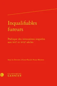 Inqualifiables fureurs