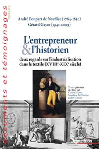 L'entrepreneur et lhistorien