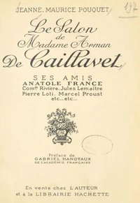 Le salon de Madame Arman de Caillavet