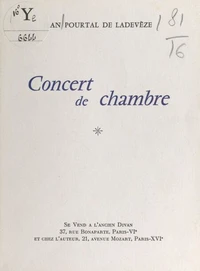 Concert de chambre