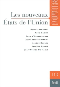 Les nouveaux Etats de l'Union