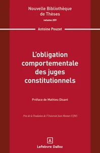 L'obligation comportementale des juges constitutionnels