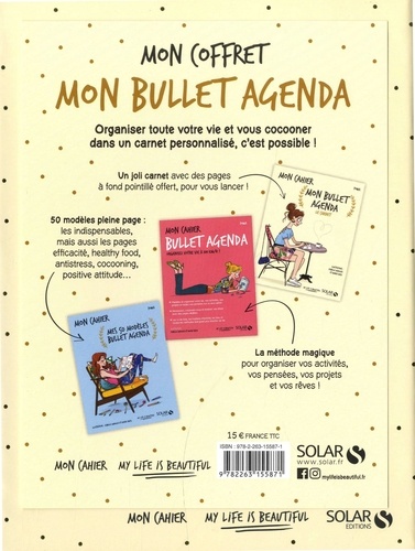 Mon coffret Mon bullet agenda: organisez votre vie à 100 km/h ! Par Audrey  Bussi, Loisirs, Agendas/Calendriers/Carnets
