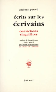 Ecrits sur les écrivains