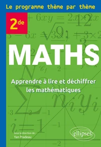 Maths 2de Le programme thème par thème