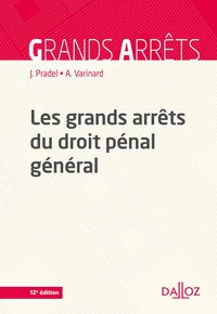 Less grands arrêts du droit pénal général