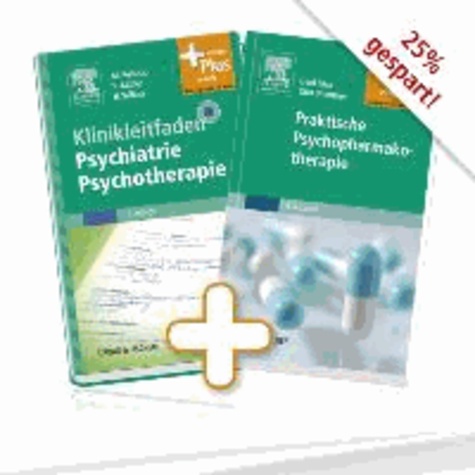 Praxis Psychiatrie Paket - Klinikleitfaden Psychiatrie Psychotherapie von Michael Rentrop / Praktische Psychopharmakotherapie von Gerd Laux.
