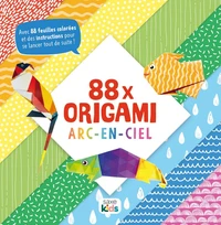 88 x Origami Arc-en-ciel