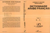 Dictionnaire arabe-français Tome 5