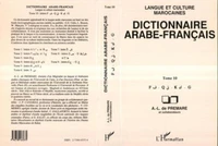 Dictionnaire arabe-français Tome 10