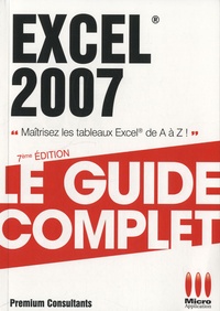  Premium consultants - Excel 2007.