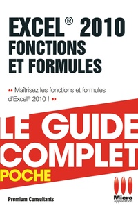  Premium consultants - Excel 2010 - Fonctions et formules.