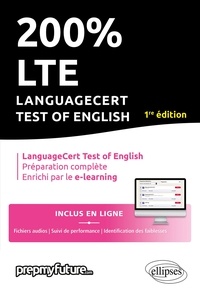  Prepmyfuture - 200% LTE - LanguageCert Test of English, Préparation complète, Enrichi par le e-learning.
