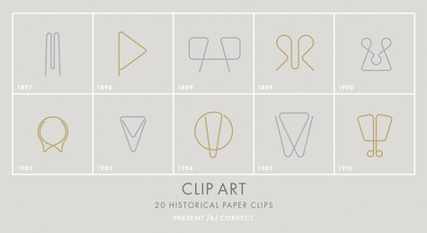  PRESENT & CORRECT - Clip Art : 20 Historical Paper Clips.
