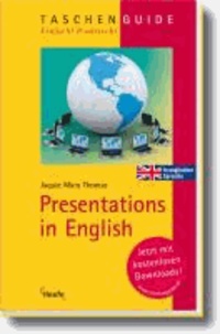 Presentations in English.