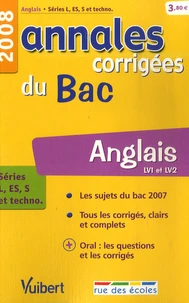 Anglais séries L, ES, S et techno