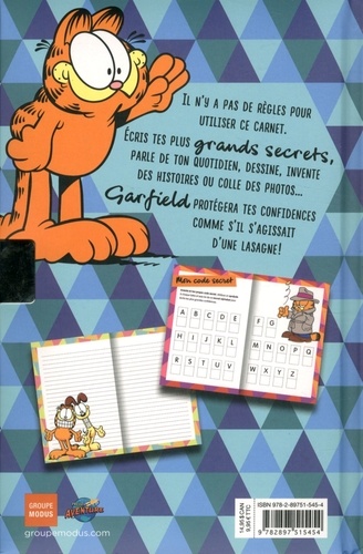 Carnet secret Garfield