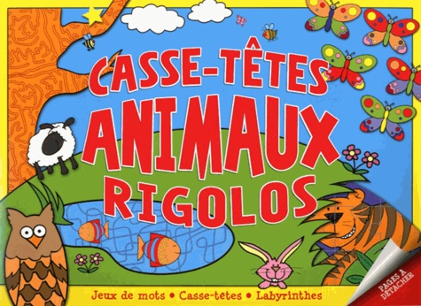  Presses Aventure - Casse-têtes animaux rigolos.