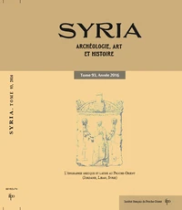 L'épigraphie grecque et latine au Proche-Orient (Jordanie, Liban, Syrie)