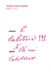 Cahiers Charles Fourier N° 25/2014