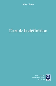 L'art de la définition