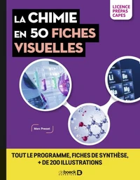 La Chimie en 50 fiches visuelles