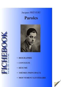 Fiche de lecture Paroles