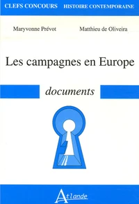 Les campagnes en Europe