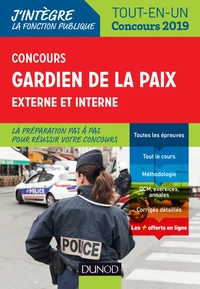 Concours gardien de la paix