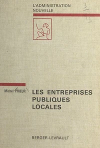 Les entreprises publiques locales