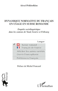 Dynamique normative du français en usage en Suisse romande