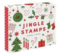 Jingle Stamps 22 stamps + 2 ink pads
