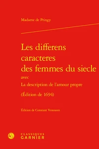 Les differens caracteres des femmes du siecle