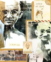 Carnet rigide Gandhi