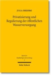 Privatisierung und Regulierung der öffentlichen Wasserversorgung.