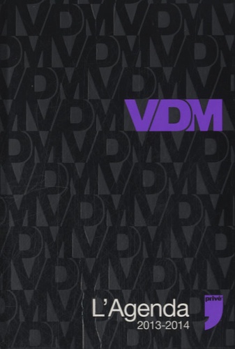  Privé (editions) - L'Agenda VDM.