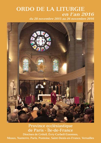  Procure - Ordo de la liturgie en l'an 2016.