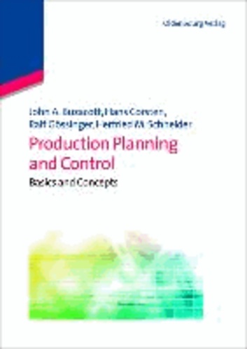 Production Planning and Control - Basics and... de Oldenbourg - Livre ...