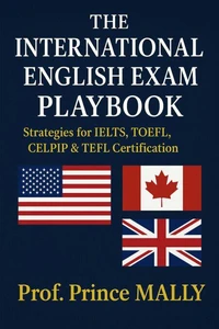 The International English Exam Playbook: Strategies for IELTS, TOEFL, CELPIP &amp; TEFL Certification