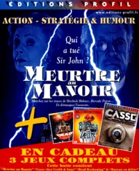 Offre spéciale meurtre : Meurtre au manoir. Casse chez Crabb & sons. Dead Reckoning. Bureau en délire. CD-ROM