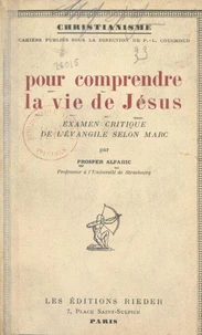 Pour comprendre la vie de Jésus