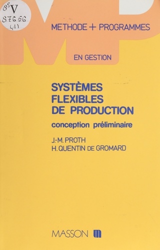 SYSTEMES FLEXIBLES DE PRODUCTION.CONCEPTION