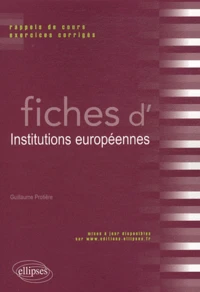 Fiches d'Institutions européennes