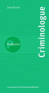 Profession Criminologue
