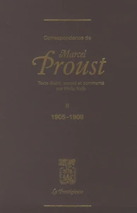 Correspondance de Marcel Proust